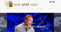 Desktop Screenshot of delphioperahouse.org