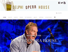 Tablet Screenshot of delphioperahouse.org